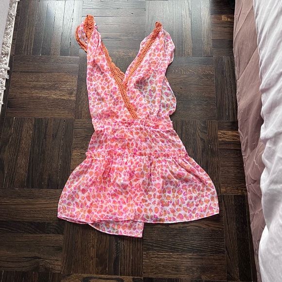 Ramy Brook Printed Donica Cover-Up Mini Dress - Eloco - Picture 6 of 14